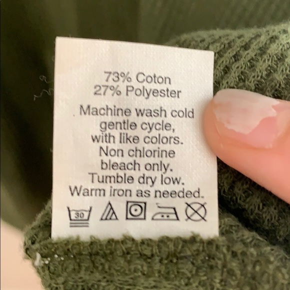 J Crew Olive Green Blouse - Picture 3 of 4